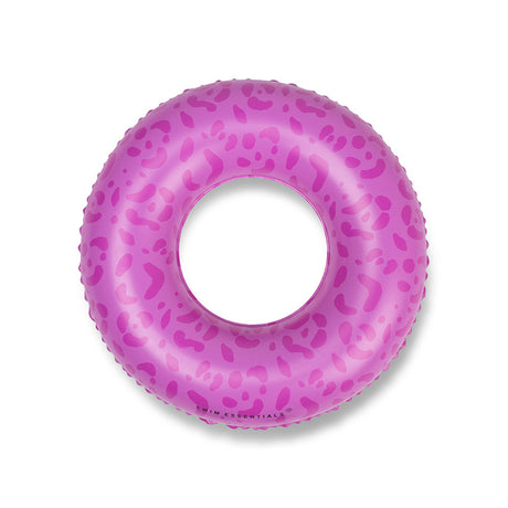 Leopard | roze zwemband ø 55 cm