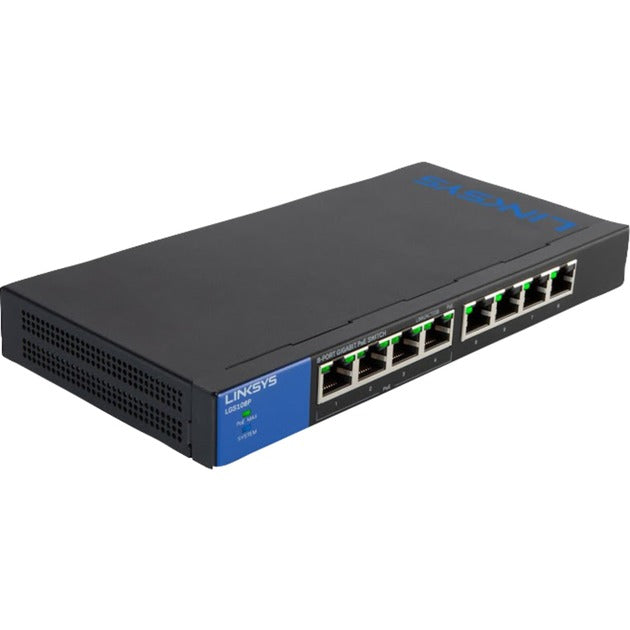 Linksys Linksys LGS108P Unmanaged Switch PoE+