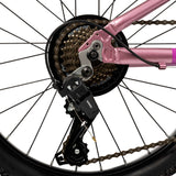 Huffy literide kinderfiets - meisjes - 20 inch - paars roze - twee handremmen