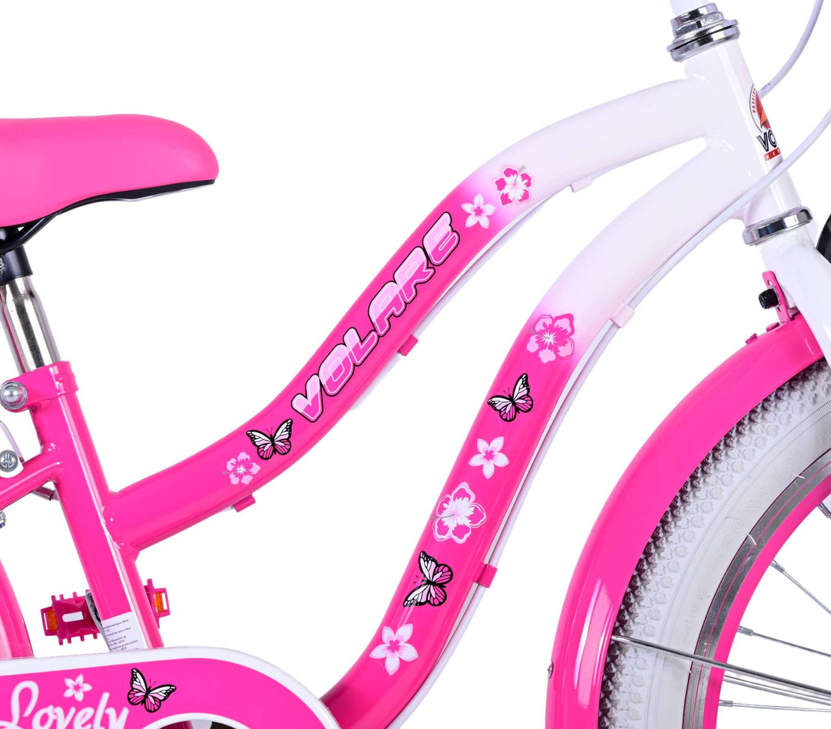 Volare Lovely Kinderfiets Meisjes 20 inch Roze 7 versnellingen