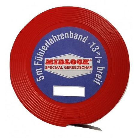 Midlock voelerlint 0.01mm op rol (5mtr)