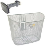 fietsmand Toscane voor 19 liter zilver