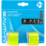 M-wave reflector snapwrap armen en benen geel (2st)