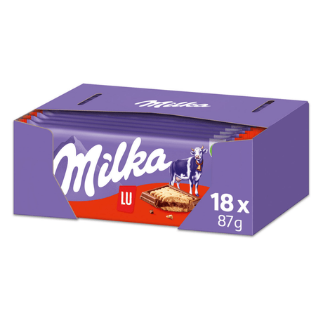 Milka tablet lu (18x 87gr)