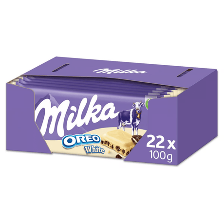 Milka tablet oreo white (22x 100gr)