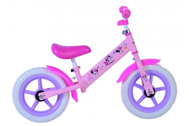 Disney loopfiets staal minnie roze