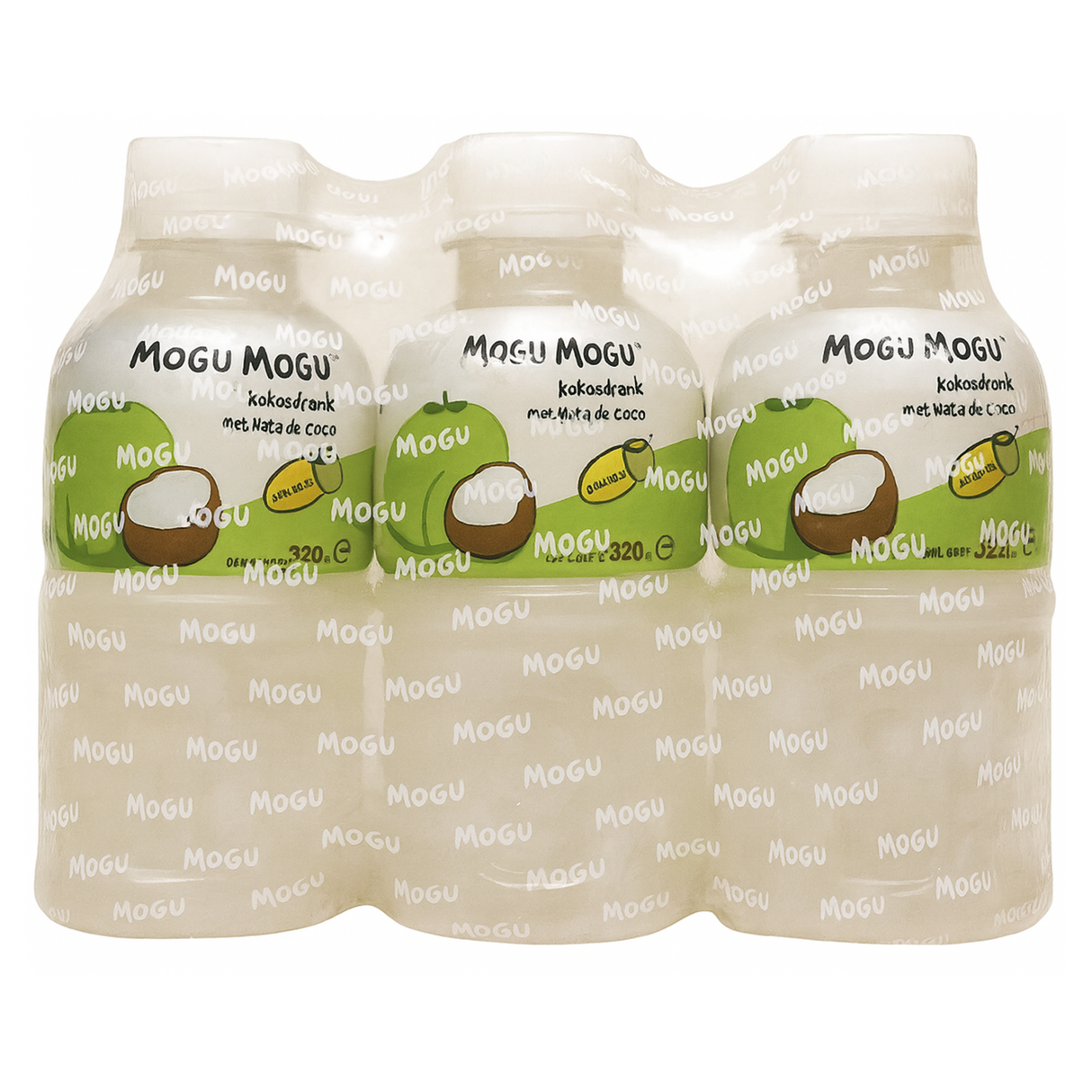 Mogu mogu kokosnoot fles (6x 320ml)