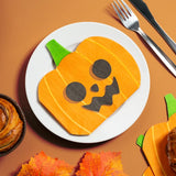 Halloween pompoen pak van 12 3-laags papieren feestservetten