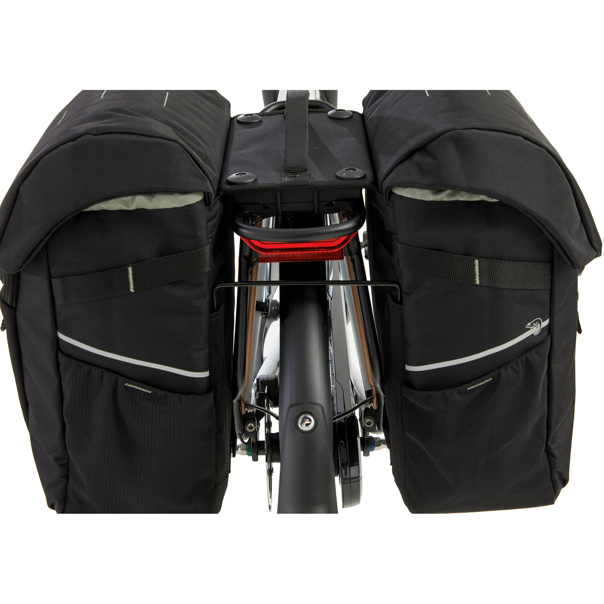 Newlooxs tas new looxs vigo dubbel | zwart groen | rt 2.0 | 40l