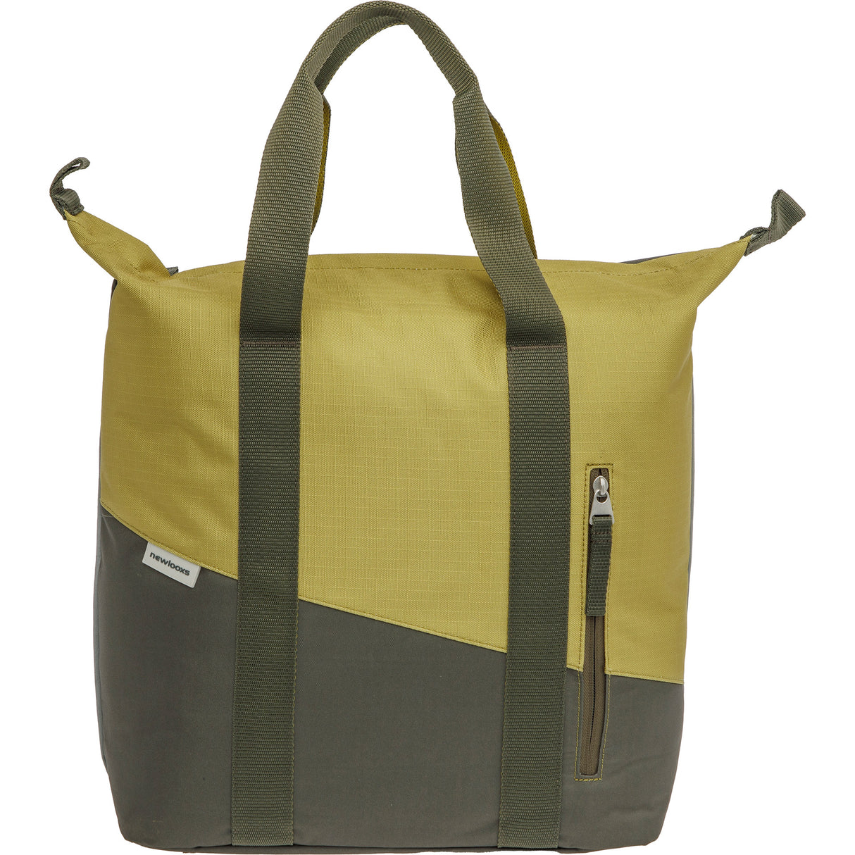 New Tas New Kota Shopper | Oslo | Olijfgroen Geel