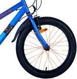 Nerf kinderfiets - jongens - 20 inch - satijn blauw - 6 speed