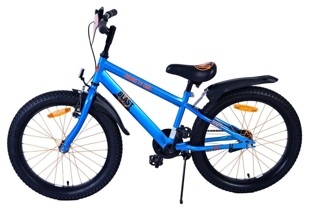 Nerf kinderfiets - jongens - 20 inch - satijn blauw