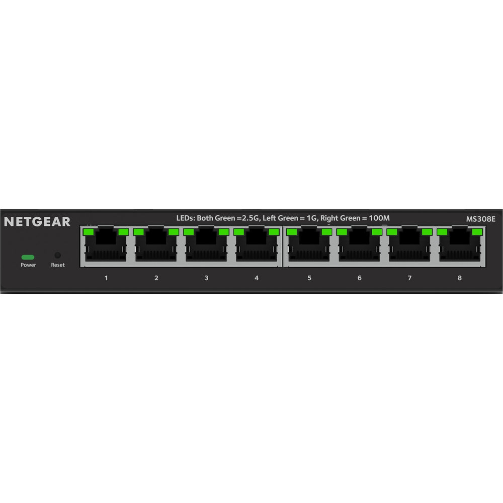 Netgear 8-port 2.5g multi-gigbit ethernet plus switch (ms
