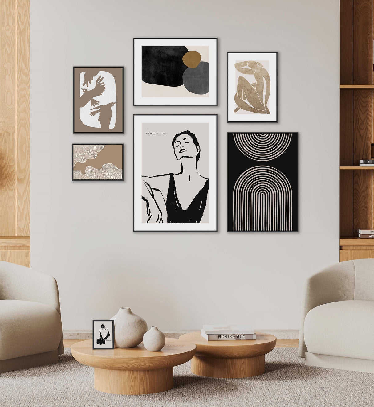 Nielsen design nielsen fotolijst 5430126 super 8 zwart 30x40 cm