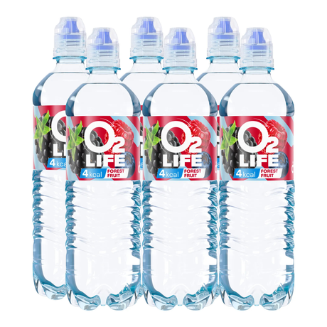 O2life blue forest fruits pet (6x 750ml)