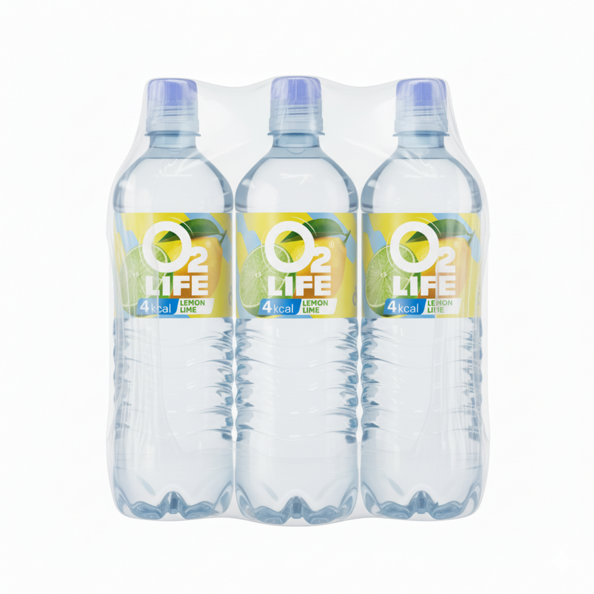 O2life blue lemon lime pet (6x 750ml)