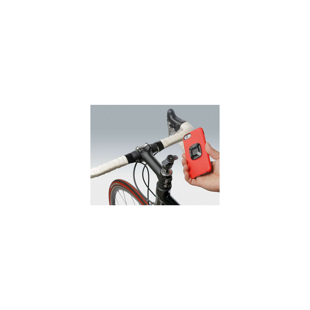 Opti line optiline duolock universele adapter - zwart - met 3m adhesive