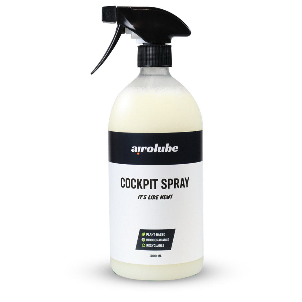 Cyclon Cockpit spray 1000 ml wit zwart