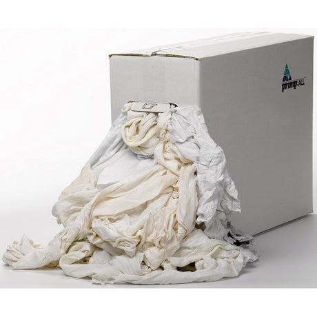 Poetsdoeken excellent tricot wit doos 9kg