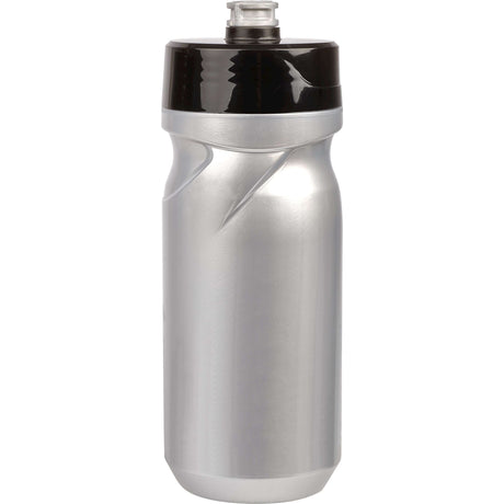 Polisport Bidon met schroefdop S600 600 ml zilver zwart