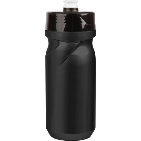 Polisport Bidon met schroefdop S600 600 ml zwart zwart wit