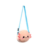 Maddie de axolotl adoramals crossbody schoudertas