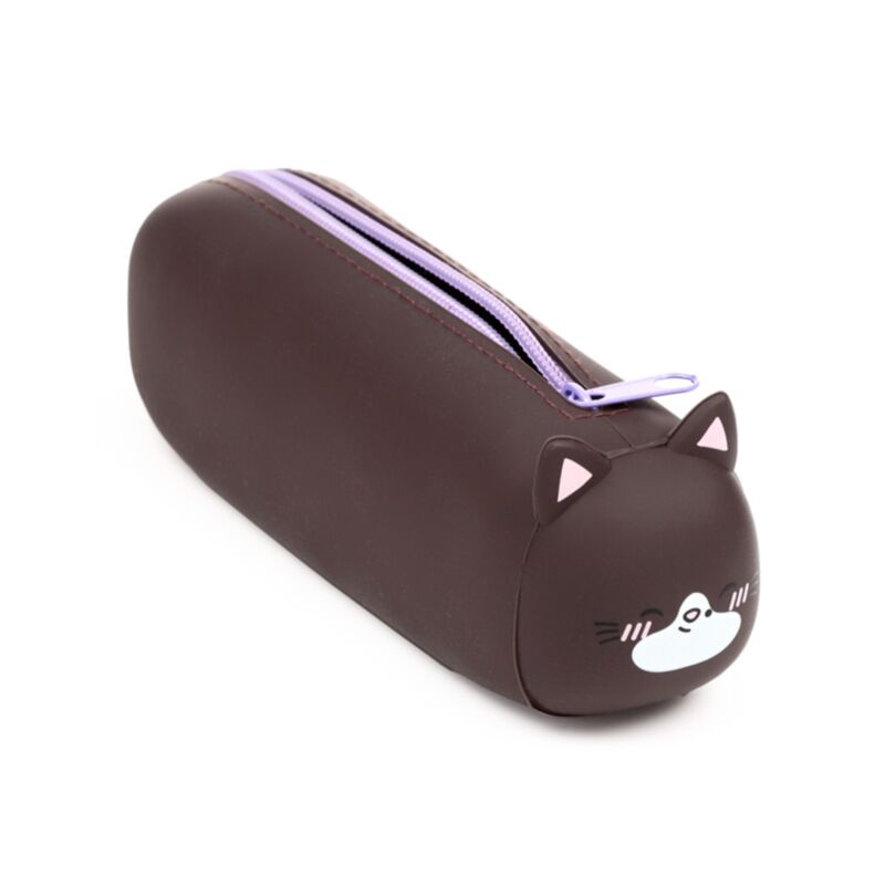 Adoramals smudge de kitten siliconen potloodetui