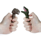Dinosauria dinosaurus plastic pen - blauw