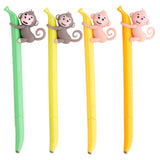 Banaan aap fijnschrijver pen - zwart