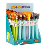 Adoramals wilde dierene dieren fijnschrijver pen - zwart