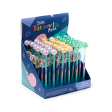 Walvis regenboog inkt pen