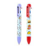 Foodiemals meer kleuren pen (6 kleuren)