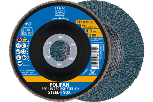 Pferd lamellenschijf 125mm z40 steelox | 10 stuks