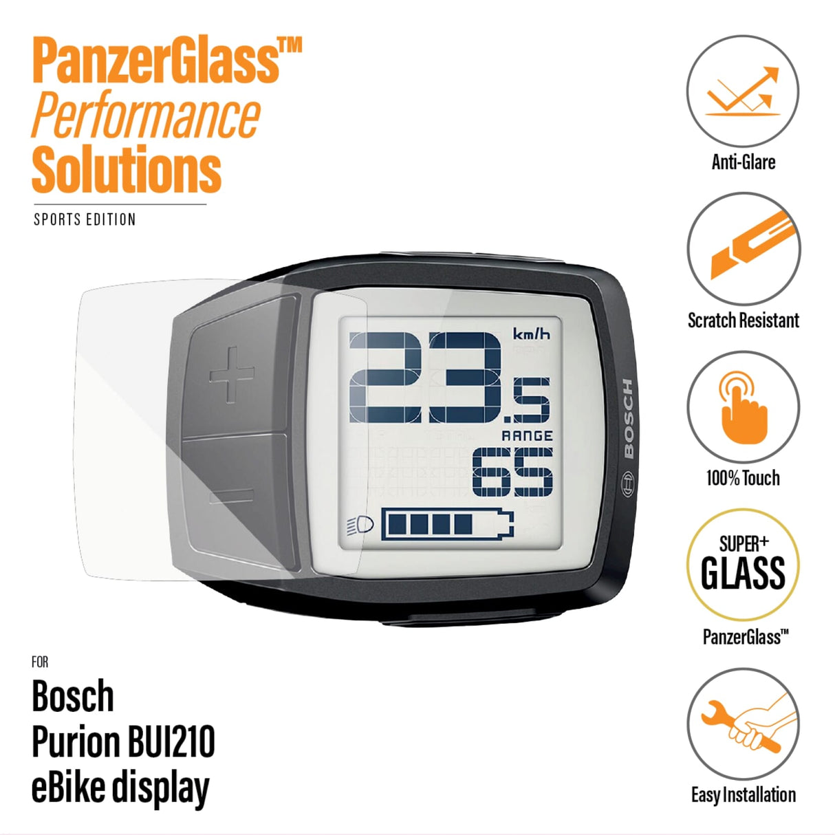 Panzerglass panzerglass purion bui210 screenprotector ontspiegeld