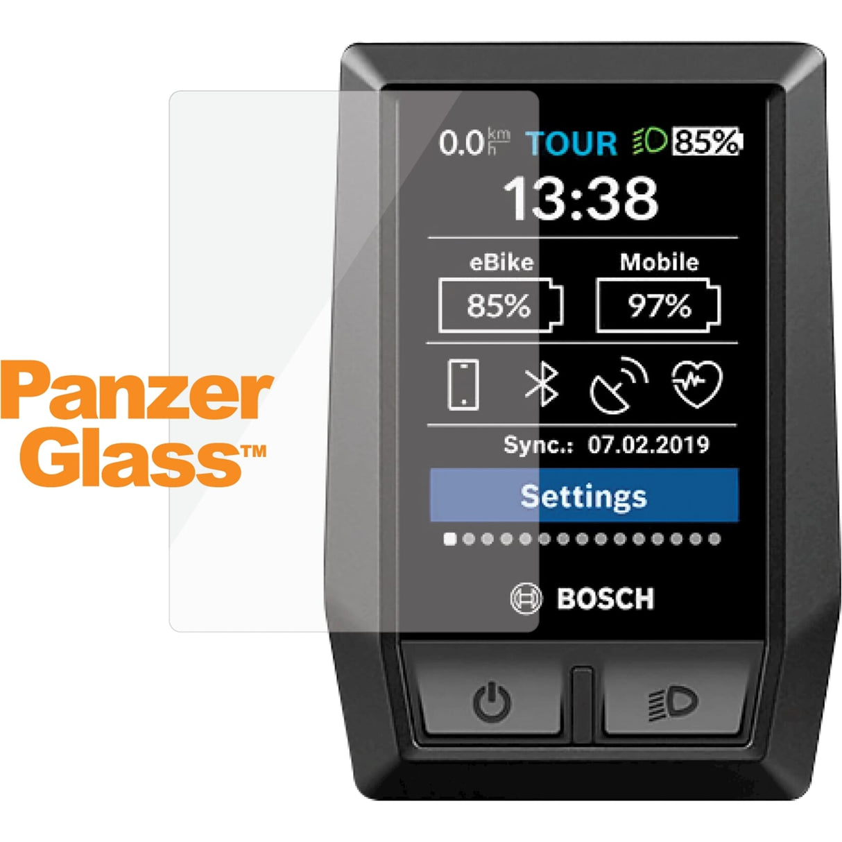 Panzerglass panzerglass kiox bui330 screenprotector ontspiegeld