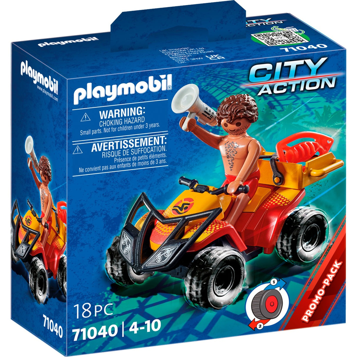 Playmobil City Action Badmeester Quad 71040