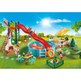 PLAYMOBIL City Life Zwembadfeest met Glijbaan 70987
