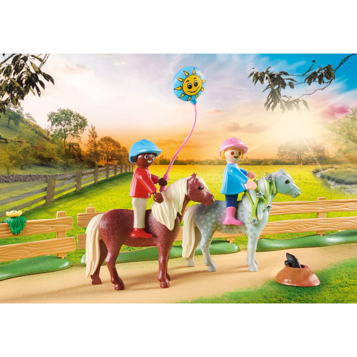 PLAYMOBIL Country Kinderverjaardagsfeestje op de Ponyboerderij 70997