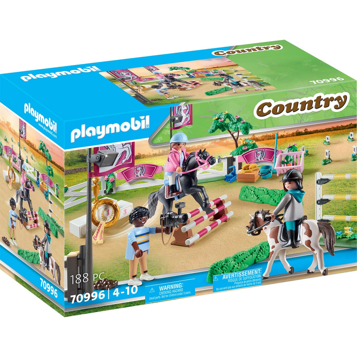 PLAYMOBIL Country Paardrijtoernooi 70996