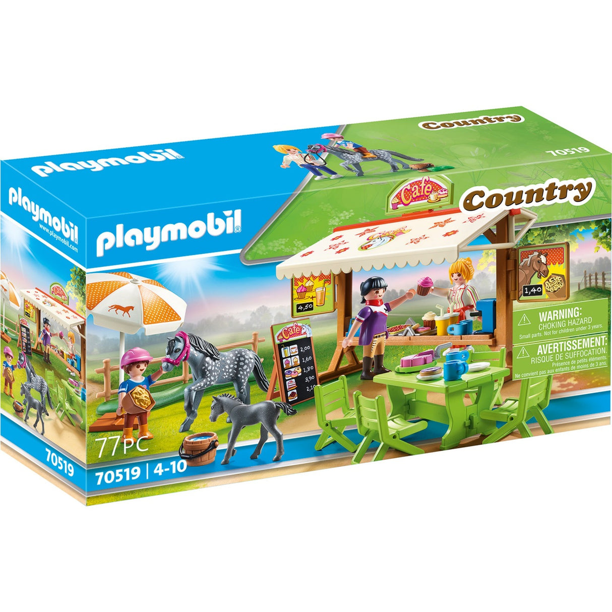 PlayMobil PlayMobil Land Ponyfafage 70519