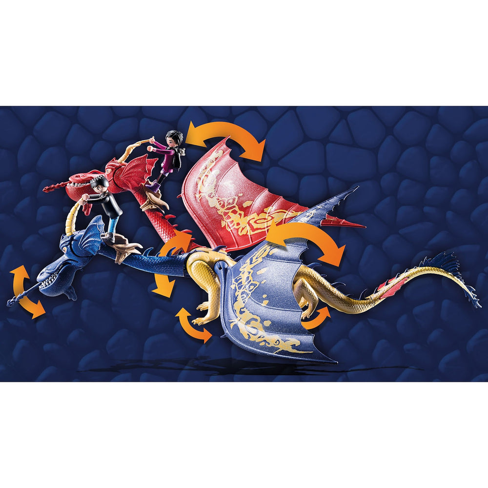 Playmobil Dragons: The Nine Realms Wu Wei met Jun 71080