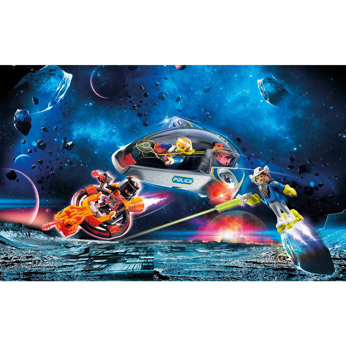 PLAYMOBIL Galaxy Police Galaxy politie glider