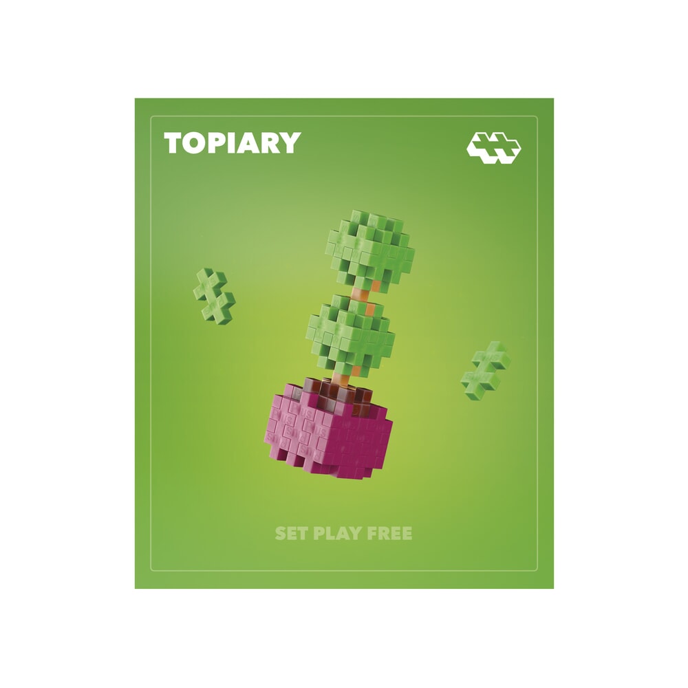 Plus plus plant packs - topiary plus-plus flowers plants (4341)