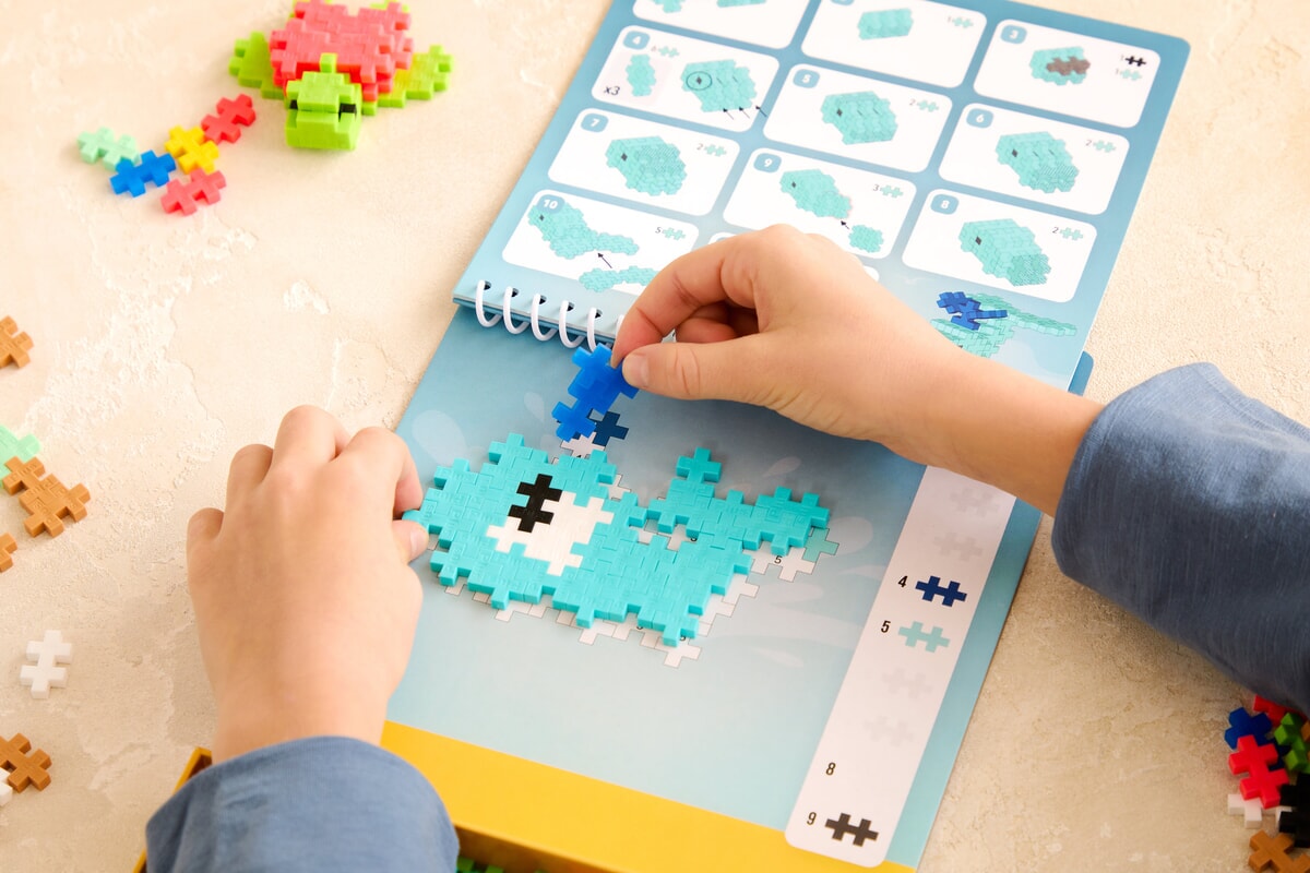 Plus plus plus-plus activity pad – oceaan (3991)