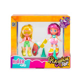Pinypon top roller girls set met tattoos