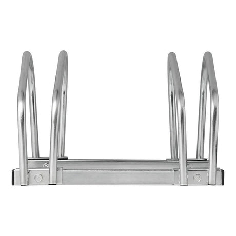 Superior proplus fietsenrek voor 2 fietsen muur of grond staal