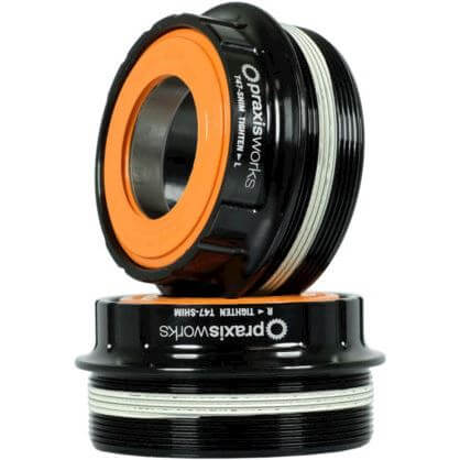 Praxis trapas adapter m24 shimano t47 road mtb 68-73mm