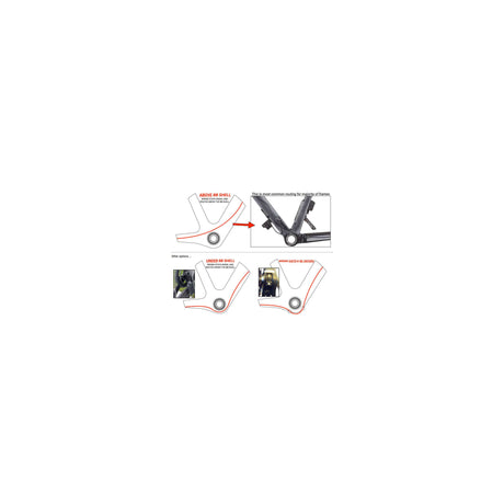 Praxis trapas adapter m24 shimano bb30 pf30 road 68mm