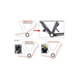 Praxis trapas adapter m30 bb30 pf30 road 68mm