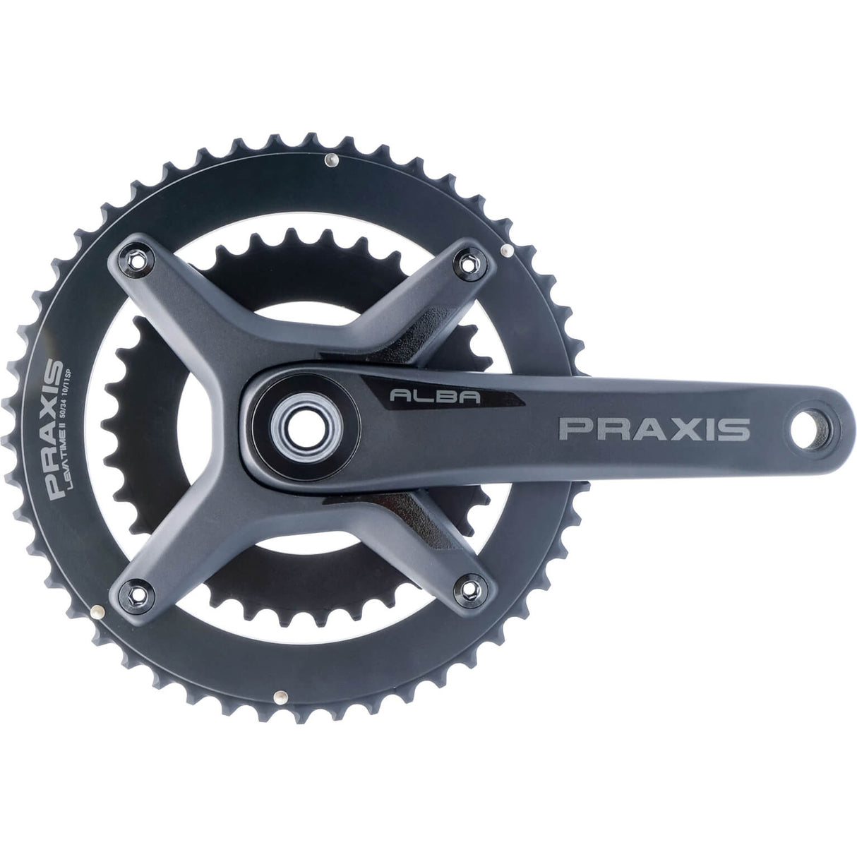 Praxis Crankstel Alba M30 DM X-spider 170 48 32T